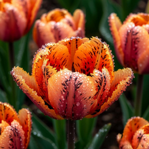 Тюльпан Литл Джем купить по цене от 199р. в интернет-магазине «Посадика» с доставкой почтой в в Островнойе и по всей России – [изображение №1].