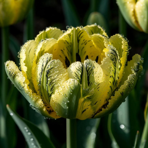 Тюльпан Стар Даст купить по цене от 229р. в интернет-магазине «Посадика» с доставкой почтой в в Островнойе и по всей России – [изображение №1].